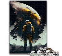 Puzzle per adulti e ragazzi 1000 pezzi Astronauta su poster del film Divertimento per famiglie Ideale come regalo per tutta la famiglia dai 14 anni in su 26x38cm
