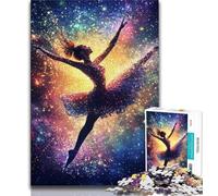 Puzzle per adulti e ragazzi, 1000 pezzi, ballerino di danza classica, gioco stimolante, ideale come regalo per tutta la famiglia (75x50cm)