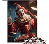 Puzzle per adulti e ragazzi, 1000 pezzi, clown del circo, adatti dai 14 anni in su, giochi educativi per la casa, giocattoli fai da te, opere d'arte, regalo (dimensioni 50x75cm)