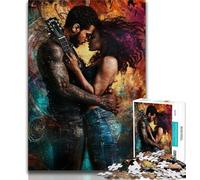 Puzzle per adulti e ragazzi, 1000 pezzi, coppia di uomini, aiuta il cervello a esercitare i giocattoli avvincenti per coltivare la pazienza, decorazione perfetta, 38x26cm