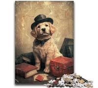 Puzzle per adulti e ragazzi 1000 pezzi Cucciolo felice per età 14 anni e oltre Bellissimo gioco di design Bellissimo gioco di design Ottimo regalo 50x75cm