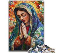 Puzzle per adulti e ragazzi 1000 pezzi Nostra Signora di Guadalupe Preghiera per e dai 14 anni in su Gioco pratico Gioco di Natale Regali 26x38cm