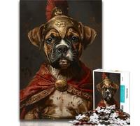 Puzzle per adulti e ragazzi, 1000 pezzi, puzzle a forma di cane cavaliere, aiuta il cervello a esercitare i giocattoli che creano dipendenza e coltivano la pazienza, decorazione perfetta (38x26cm)