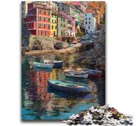 Puzzle per adulti e ragazzi, puzzle da 1000 pezzi con vista sulla città e sul mare, per bambini dai 14 anni in su, interessanti regali per ridurre lo stress per amici e familiari, 50x75cm