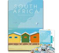 Puzzle per adulti e ragazzi, puzzle da 1000 pezzi, Sudafrica, giochi educativi, decorazioni per la casa, giochi educativi per compleanni e Natale (38x26cm)