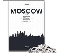 Puzzle per adulti e ragazzi, puzzle da 2000 pezzi, Mosca, Russia, giochi, giocattoli, regali unici per compleanni e regali per bambini dai 14 anni in su, 70x100cm
