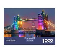 Puzzle Per Adulti E Tutta La Famiglie, London Landscape, Rilassamento E Intelligence, British Landmarks, Regalo Uomo E Donna, Divertimento Gioco 52x38cm/1000pcs