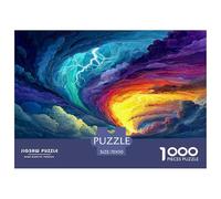 Puzzle Per Adulti E Tutta La Famiglie, Rainbow Vortex, Decorazione Per La Casa, Artistic Landscape, Rilassamento E Intelligence, Un Puzzle Impegnativo 70x50cm/1000pcs