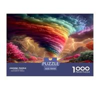 Puzzle Per Adulti E Tutta La Famiglie - Rainbow Vortex, Per Amore E Amico, Artistic Landscape, Decorazione Della Famiglia, Regalo Adulti 70x50cm/1000pcs