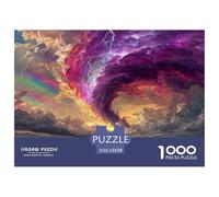 Puzzle Per Adulti E Tutta La Famiglie - Rainbow Vortex, Per Amore E Amico, Artistic Landscape, Decorazione Della Famiglia, Regalo Adulti 52x38cm/1000pcs
