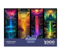 Puzzle Per Adulti E Tutta La Famiglie - Rainbow Waterfall, Per Amore E Amico, Artistic Landscape, Decorazione Della Famiglia, Regalo Adulti 70x50cm/1000pcs
