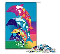 Puzzle per adulti Echi del mare 1000 pezzi ottimo regalo adatto per ragazzi dai 14 anni in su 75x50 cm.