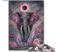 Puzzle per adulti "Elefante misterioso" da 2000 pezzi, giocattoli, giochi educativi, regali di Babbo Natale segreto antistress per bambini dai 14 anni in su (70x100cm)