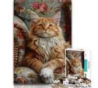 Puzzle per adulti Fantasy Cat 1000 pezzi Puzzle per adolescenti Regali per gioco educativo Sfida Giocattolo Collezione di artisti Belle arti (50x75cm)