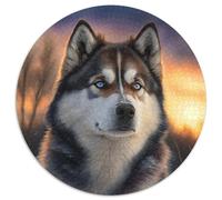 Puzzle per adulti Fantasy Husky 1000 pezzi Puzzle in cartone Attività per famiglie, Decorazione fai da te per la casa, Regalo per le feste 67,5x67,5 cm