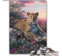 Puzzle per adulti Fantasy Leopard 1000 pezzi, gioco per famiglie, antistress, sfida difficile, ottimi regali e giocattoli (50x75cm)