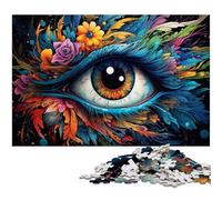 Puzzle per adulti Fantasy Phoenix Eyes Painting 1000 pezzi Puzzle in legno Gioco rompicapo per adolescenti, regalo perfetto per le vacanze 50x75CM/19,68x29,52 pollici