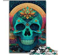 Puzzle per adulti Fantasy Skeleton 1000 pezzi, adatti per bambini dai 14 anni in su, divertimento in famiglia, ideali come regalo per tutta la famiglia (50x75cm)