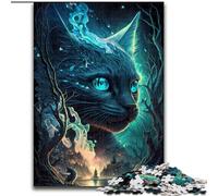 Puzzle per adulti Fiaba Gatto Blu Puzzle Impossibili per adulti dimensioni 26x38cm Perfetti per adolescenti e collezionisti, ideali come decorazione per la casa e regalo da viaggio