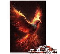 Puzzle per adulti Fiery Phoenix Puzzle da 1000 pezzi per bambini dai 12 anni in su Puzzle di cartone Ottimo regalo per adulti Dimensioni: 26x38 cm