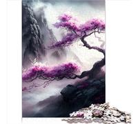 Puzzle per adulti fiori di ciliegio giapponesi Puzzle da 1000 pezzi per adulti Regali per adulti Ottimo regalo per adulti 1000 pezzi (26x38 cm)