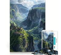 Puzzle per adulti "Fortezza della Solitudine" da 1000 pezzi, rompicapo, passatempo per la casa, assemblaggio di immagini, regalo memorabile 38x52cm