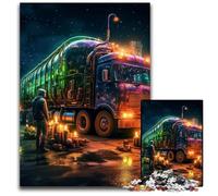 Puzzle per adulti Galaxy Truck 1000 pezzi, puzzle impegnativi, gioco creativo per famiglie e decorazioni per la casa, regalo di Natale perfetto per adolescenti, 50x75CM/19,68x29,52 pollici