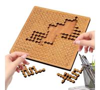 Puzzle per adulti,Gioco Di Puzzle Geometrico Interattivo Y | Puzzle in Legno per,per Uomini Donne Ragazzi Giovani Adolescenti Marito Figlia Famiglia Amici Colleghi