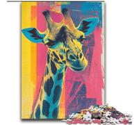 Puzzle per adulti Giraffe Art 2000, aiuta il cervello ad allenarsi, giocattoli avvincenti per coltivare la pazienza, decorazione perfetta (70x100cm)