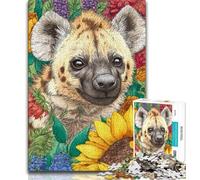 Puzzle per adulti Girasole Iena 1000 pezzi, aiuta il cervello a esercitare giocattoli avvincenti per coltivare la pazienza Interazione genitore-figlio 75x50cm