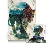Puzzle per adulti Giungla Verdeggiante Fantasma da 1000 pezzi, stimola la memoria, offre un divertimento leggero, tagli di precisione e rappresenta (38x52cm)