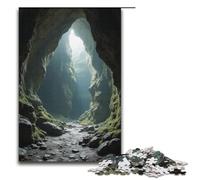 Puzzle per adulti Grotta e pietra strana da 1000 pezzi puzzle in legno per adulti e bambini dai 12 anni in su giocattolo educativo da 1000 pezzi (38x26 cm)