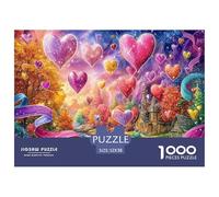 Puzzle per adulti Heartland Fantasy da 1000 pezzi: giochi educativi con scene piene di cuore adatti alla decompressione 52x38 cm/1000 pezzi