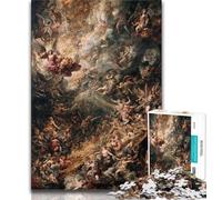 Puzzle per adulti "Il dipinto del Titanic", 1000 pezzi, gioco stimolante e per famiglie con pezzi completamente interconnessi e di forma casuale (38x26cm)