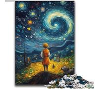 Puzzle per adulti "Il piccolo principe del cielo notturno" da 2000 pezzi, giocattoli, giochi educativi, antistress, regali unici per compleanni e compleanni (70x100cm)