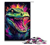 Puzzle per adulti Il ruggito del drago 1000 pezzi ottimo regalo adatto per ragazzi dai 14 anni in su 75x50 cm
