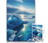 Puzzle per adulti "Il sole splende sul lago Baikal" da 1000 pezzi, divertente gioco di apprendimento e allenamento del cervello, fantastico regalo a sorpresa unico, dimensioni 50x75cm