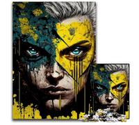 Puzzle per adulti "Il volto di un eroe",1000 pezzi,puzzle impossibili per adulti,design intricato per adolescenti,decorazioni fai da te e divertimento che stimola la mente,50x75CM/19,68x29,52 pollici.
