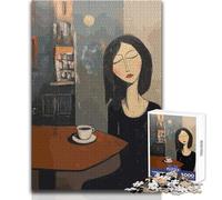 Puzzle per adulti in stile Amedeo Modigliani, 1000 pezzi, gioco educativo, divertente e intelligente, regalo sentito e significativo, dimensioni 38x26cm