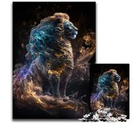 Puzzle per adulti "Infinite Pride Of The Lion", 1000 pezzi, puzzle impegnativi, regalo perfetto per la festa della mamma, compleanni, Natale, 26x38cm/10,23x14,96 pollici.