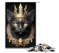 Puzzle per adulti King Cat Golden Art Deco 1000 pezzi Puzzle in legno per adulti e bambini dai 12 anni in su 1000 pezzi
