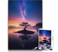 Puzzle per adulti "L'albero della Via Lattea" da 1000 pezzi, divertente gioco di apprendimento e allenamento del cervello, fantastico regalo a sorpresa unico, dimensioni 38x52cm