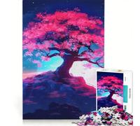 Puzzle per adulti "L'albero magico" da 1000 pezzi gioco rompicapo interazione genitore-figlio rafforza l'amore tra le coppie 50x75cm