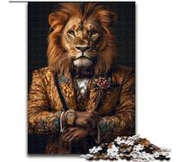 Puzzle per adulti Lion Art 1000 pezzi, modelli da assemblare, ideali come regalo per tutta la famiglia, adatti per bambini di età compresa tra 26 e 38cm