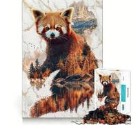 Puzzle per adulti "Lo spirito della foresta d'ambra" da 1000 pezzi, rompicapo, passatempo casalingo, assemblaggio di immagini, regalo memorabile 38x26cm