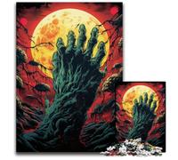Puzzle per adulti Mani di zombi al chiaro di luna 1000 pezzi puzzle difficili per adulti feste e decorazioni per la casa 1000 pezzi (75x50 cm).