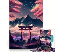 Puzzle per adulti "Montagna dei Sogni" da 1000 pezzi, gioco per allenare la mente, antistress, da assemblare, un regalo perfetto (50x75cm)