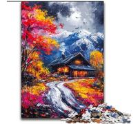 Puzzle per adulti Monte Fuji, Giappone, 1000 pezzi, modelli da assemblare, attività divertenti da fare a casa, regalo di compleanno, regali da viaggio (26x38cm)