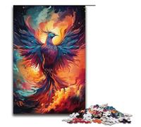 Puzzle per adulti Mysterious Fantasy Phoenix 1000 pezzi Puzzle in legno per adulti e bambini dai 12 anni in su 1000 pezzi (38x26 cm)