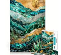 Puzzle per adulti Mystic Dune Kintsugi Art da 1000 pezzi, gioco per esercizi mentali, antistress, design da assemblare, regalo perfetto (50x75cm)